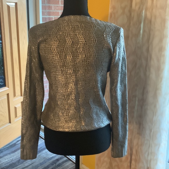 Gracia silver boatneck sweater small - Picture 4 of 7